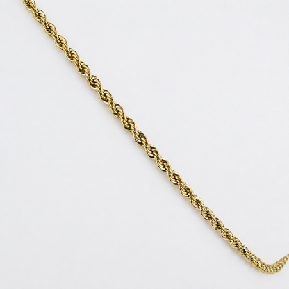 Cadena Lazo Mukura Oro Laminado 18K Mujer