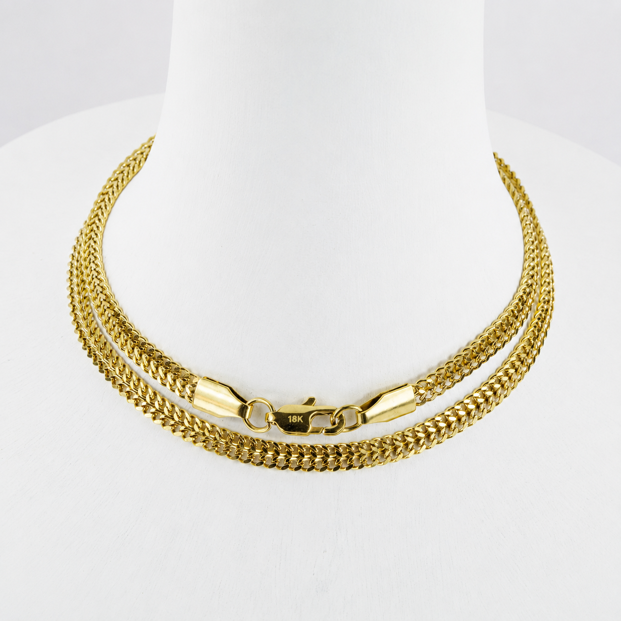 Cadena Roma Mukura Oro Laminado 18K Mujer