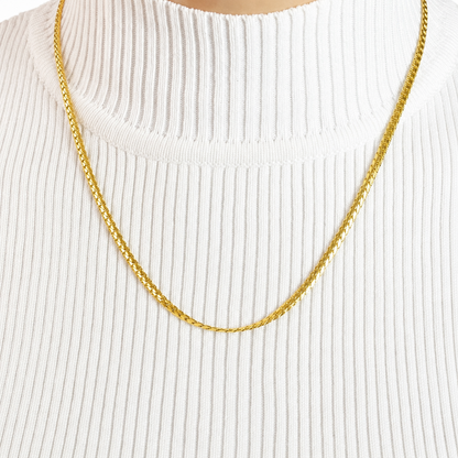 Combo Grabada Mukura (Cadena + Pulsera) Oro Laminado 18K Mujer