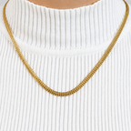 Cadena Roma Mukura Oro Laminado 18K Mujer