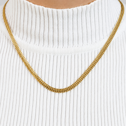 Cadena Roma Mukura Oro Laminado 18K Mujer