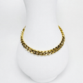 Pulsera Cubana Mukura Oro Laminado 18K