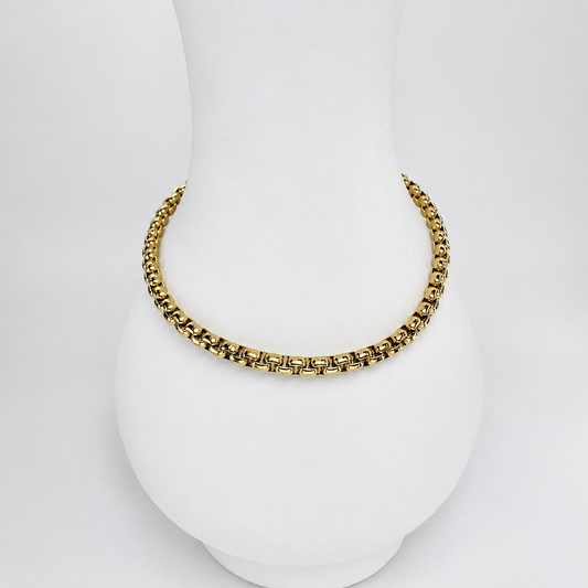 Pulsera Veneciana Mukura Oro Laminado 18K