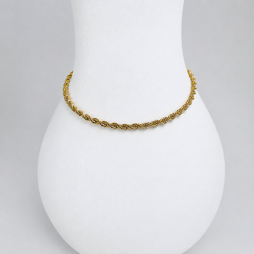 Pulsera Lazo Mukura Oro Laminado 18K Mujer