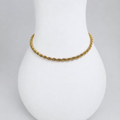 Pulsera Lazo Mukura Oro Laminado 18K Mujer