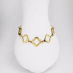Pulsera Trebol Mukura Oro Laminado 18K Mujer