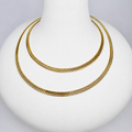 Combo Roma Pareja Mukura (Cadenas) Oro Laminado 18K
