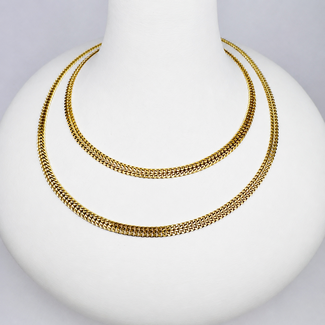 Combo Roma Pareja Mukura (Cadenas) Oro Laminado 18K