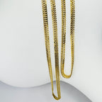 Combo Roma Pareja Mukura (Cadenas) Oro Laminado 18K