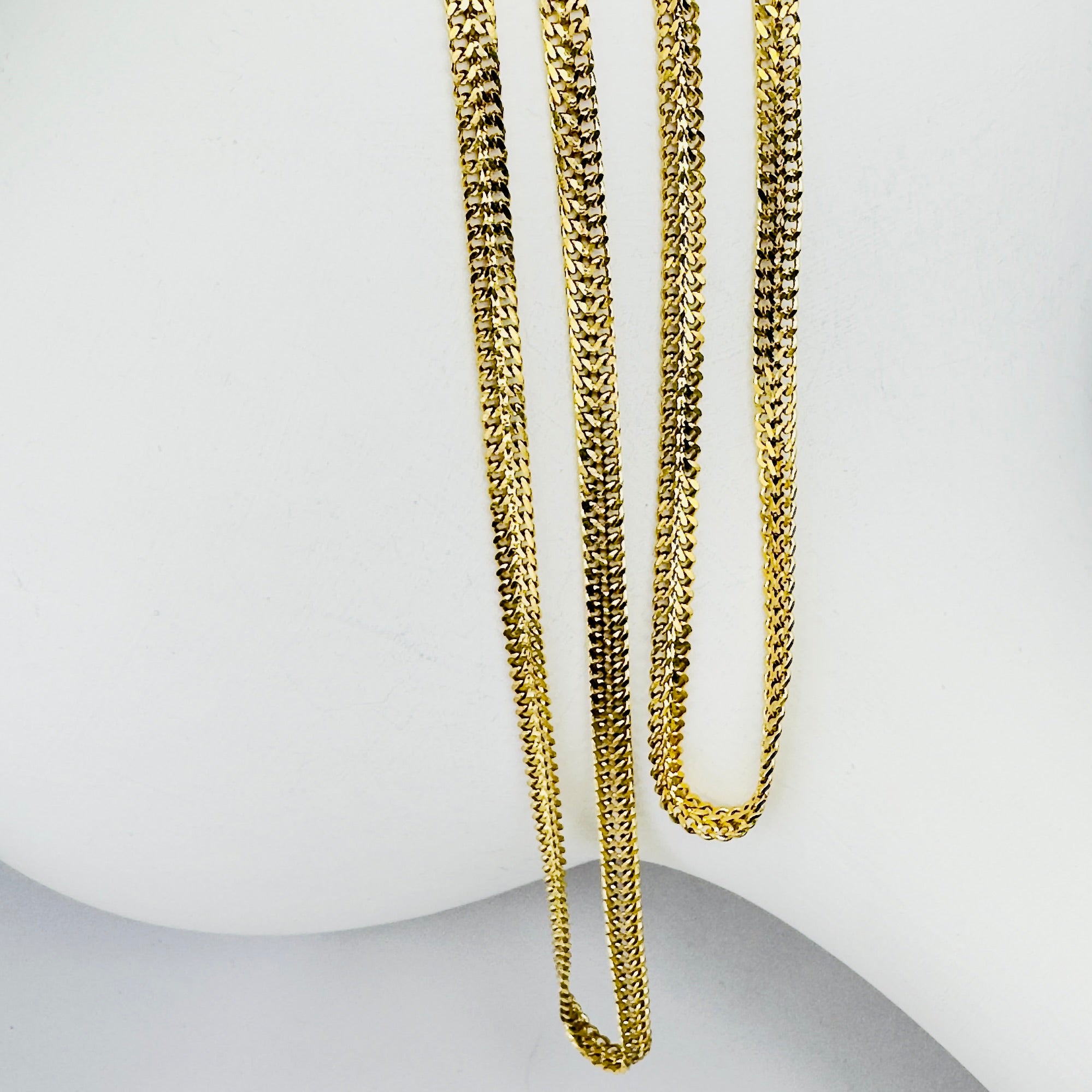Combo Roma Pareja Mukura (Cadenas) Oro Laminado 18K