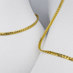 Combo Grabada Mukura (Cadena + Pulsera) Oro Laminado 18K Mujer