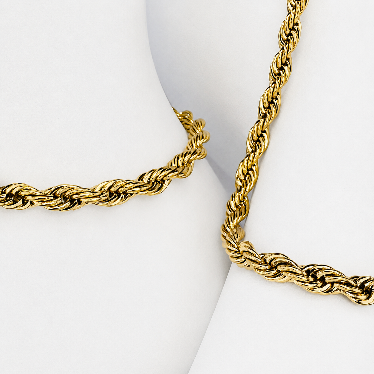 Combo Lazo Mukura (Cadena + Pulsera) Oro Laminado 18K