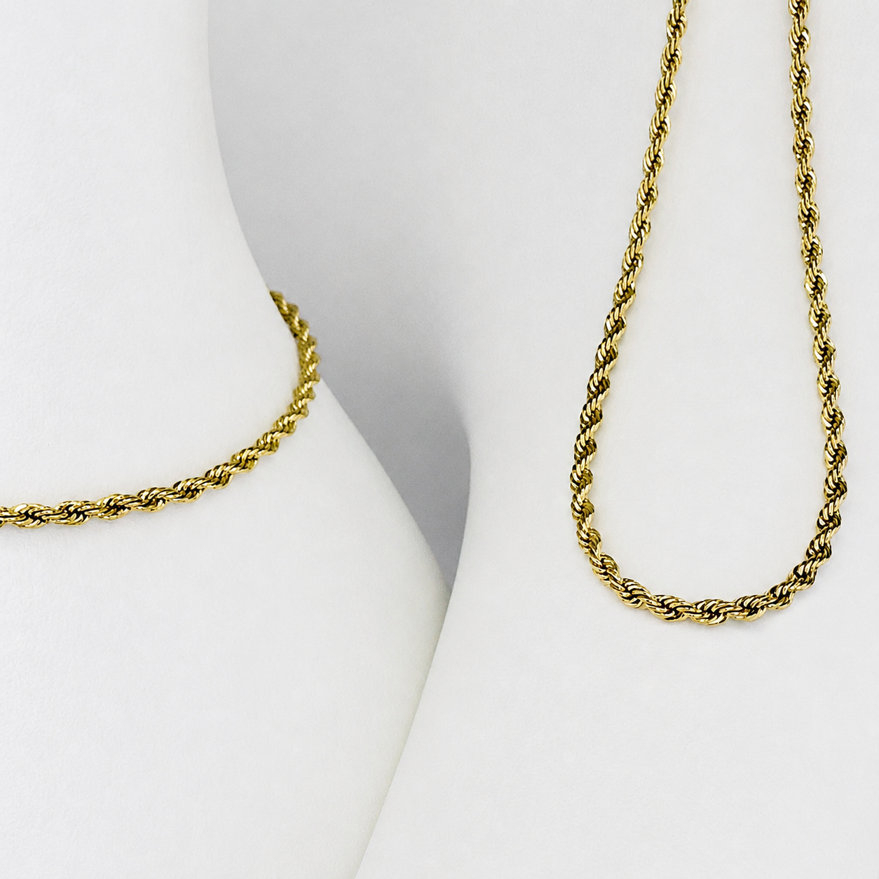 Combo Lazo Mukura (Cadena + Pulsera) Oro Laminado 18K Mujer
