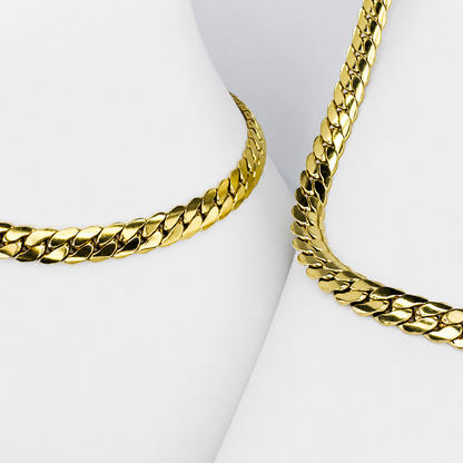 Combo Serpiente Mukura (Cadena + Pulsera) Oro Laminado 18K