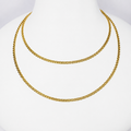 Combo China Pareja Mukura (Cadenas) Oro Laminado 18K