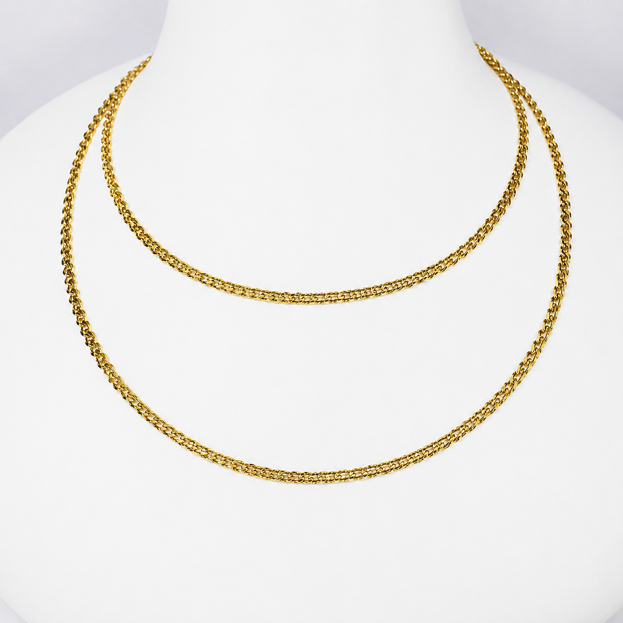 Combo China Pareja Mukura (Cadenas) Oro Laminado 18K
