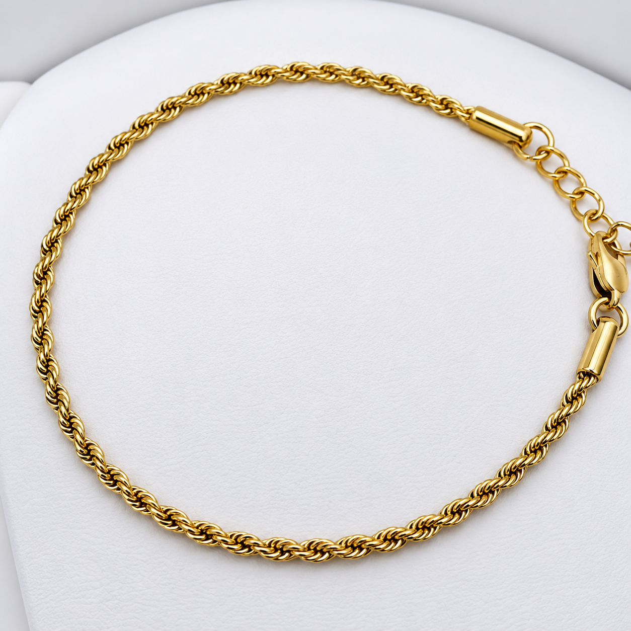 Pulsera Lazo Mukura Oro Laminado 18K Mujer