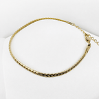 Cadena Grabada Mukura Oro Laminado 18K Mujer