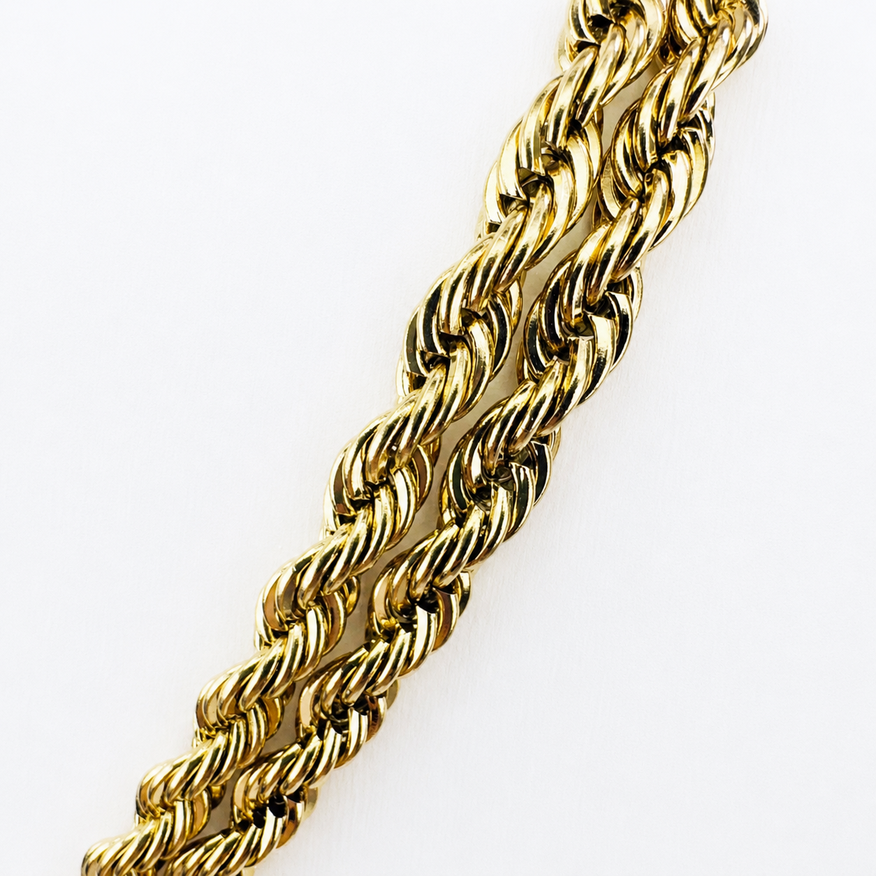 Combo Lazo Mukura (Cadena + Pulsera) Oro Laminado 18K