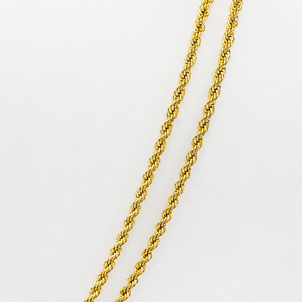 Combo Lazo Mukura (Cadena + Pulsera) Oro Laminado 18K Mujer