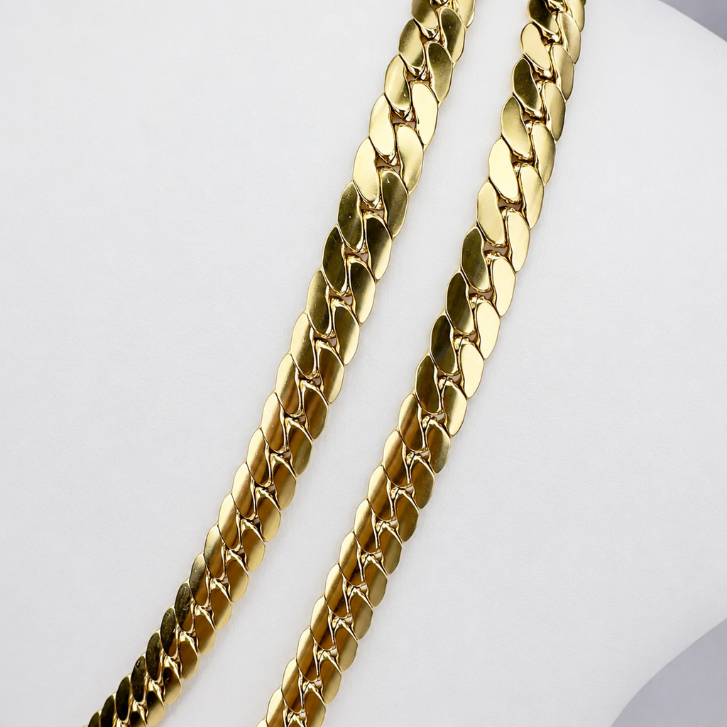 Combo Serpiente Mukura (Cadena + Pulsera) Oro Laminado 18K