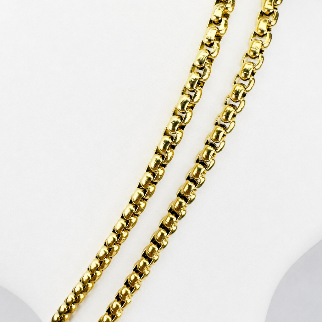 Combo Veneciana Mukura (Cadena + Pulsera) Oro Laminado 18K