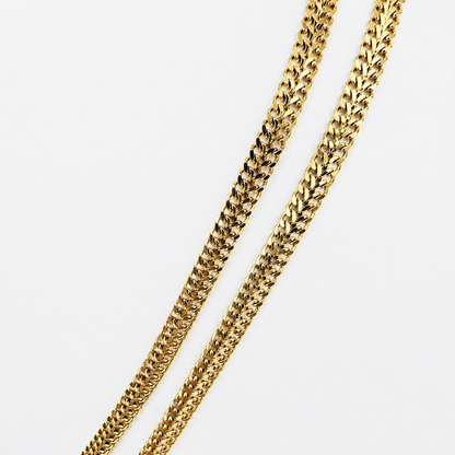 Cadena Roma Mukura Oro Laminado 18K Mujer