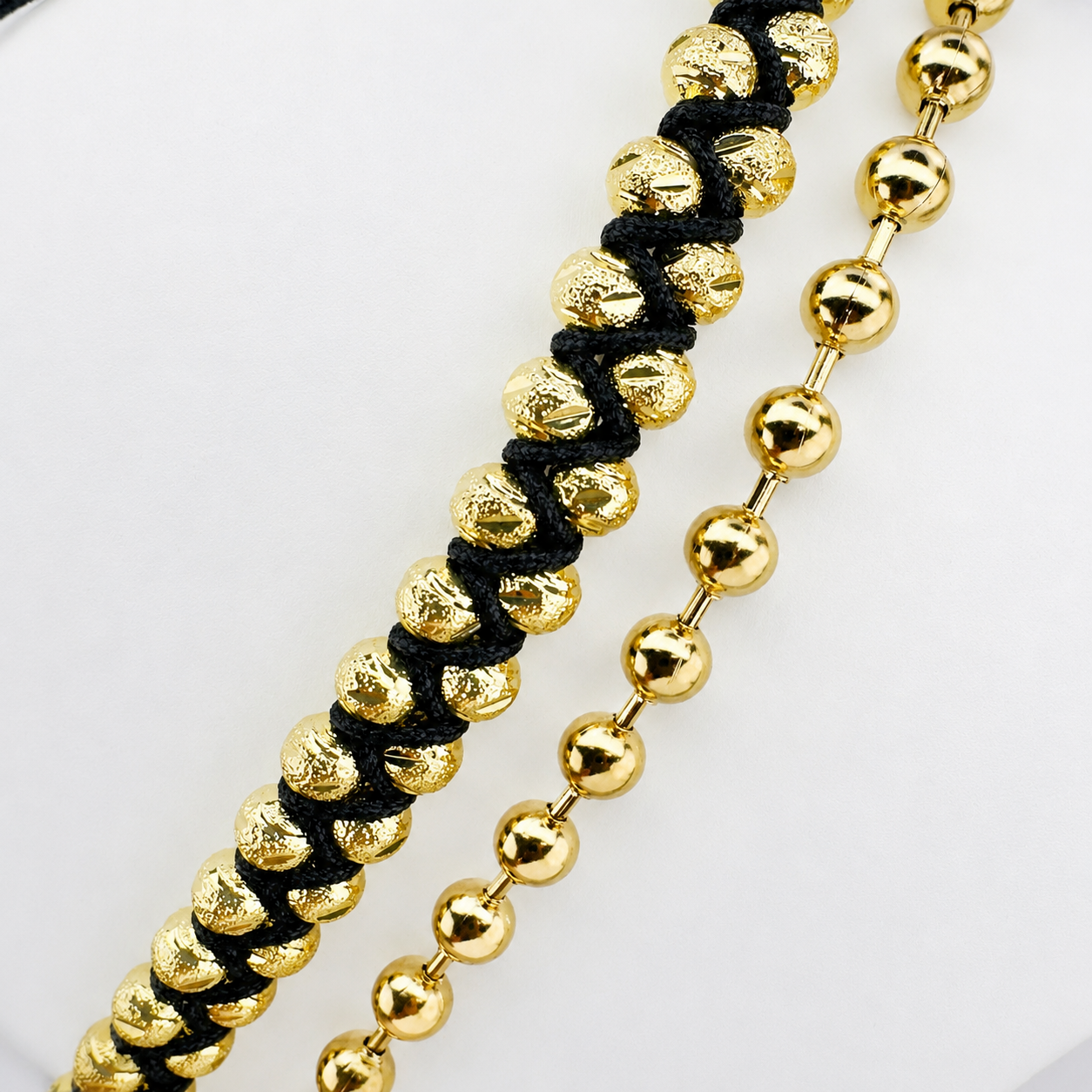 Conjunto Zipa Mukura (Cadena + Manilla) Oro Laminado 18K