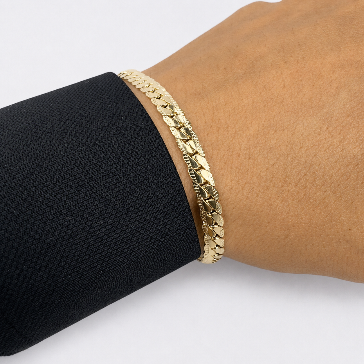 Pulsera Grabada Mukura | Hombre